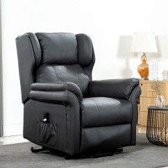 Farley Single Motor Winged Rise Recline Chair