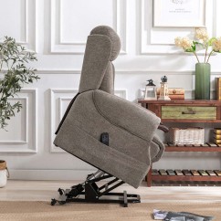 Thornbury Dual Motor Rise Recline Chair With Wooden Knuckles