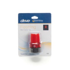 Flashing Cane Tips (Red)